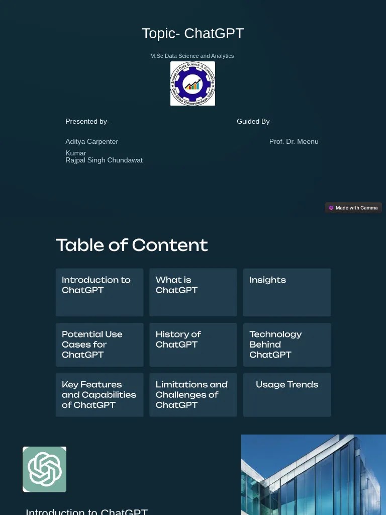 Chat GPT | PDF | Artificial Intelligence | Intelligence (AI) & Semantics