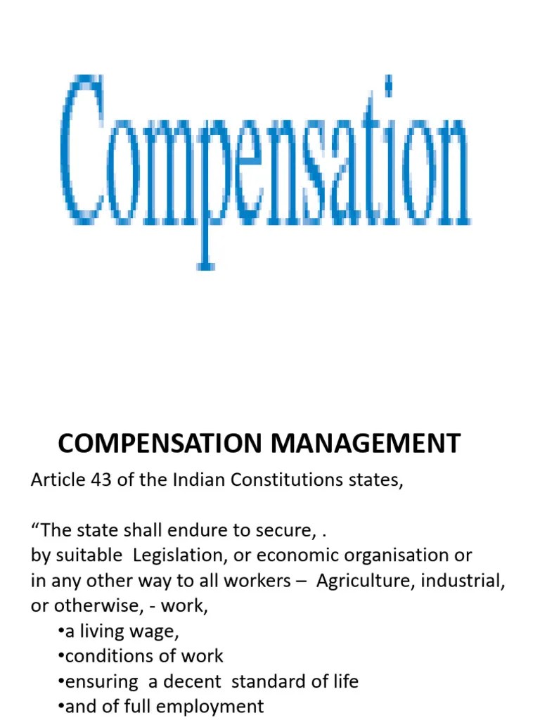 Compensation Group 4 Pdf Cost Of Living Compensation And Benefits - Download Modern Space Picture | Full HD
