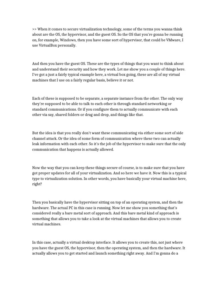 Security-Secure Virtualization Infrastructure-062719 | PDF ...