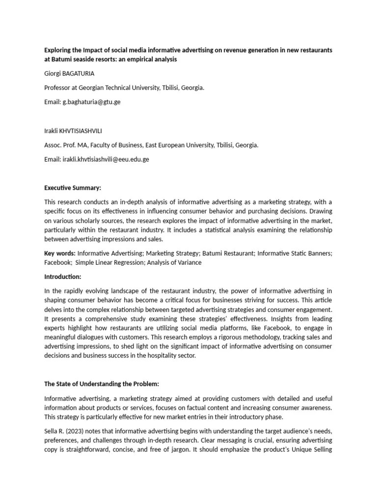 Article | PDF | Coefficient Of Determination | Errors And Residuals