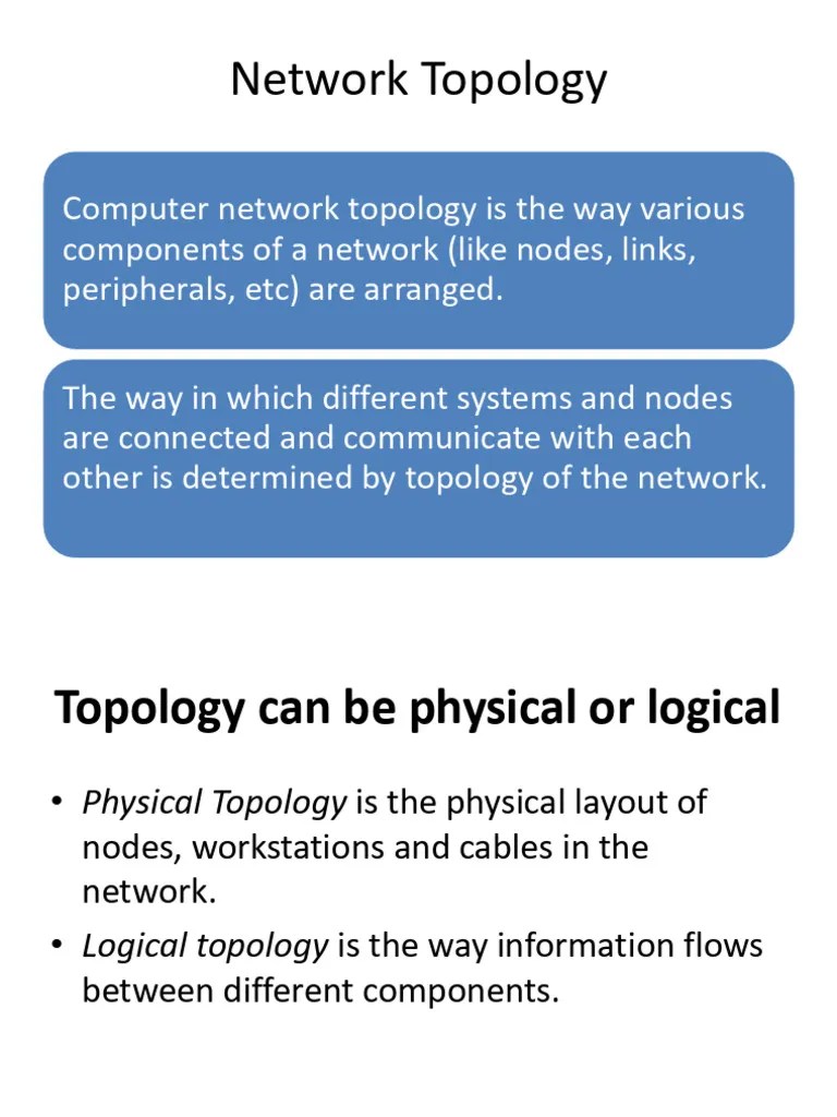 Network-topology | PDF | Network Topology | Computer Network