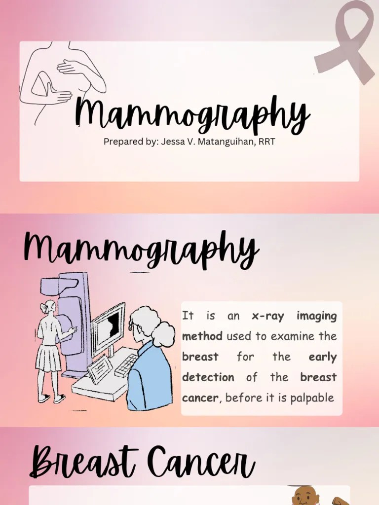 Mammography 1 | PDF | Mammography | Breast Cancer
