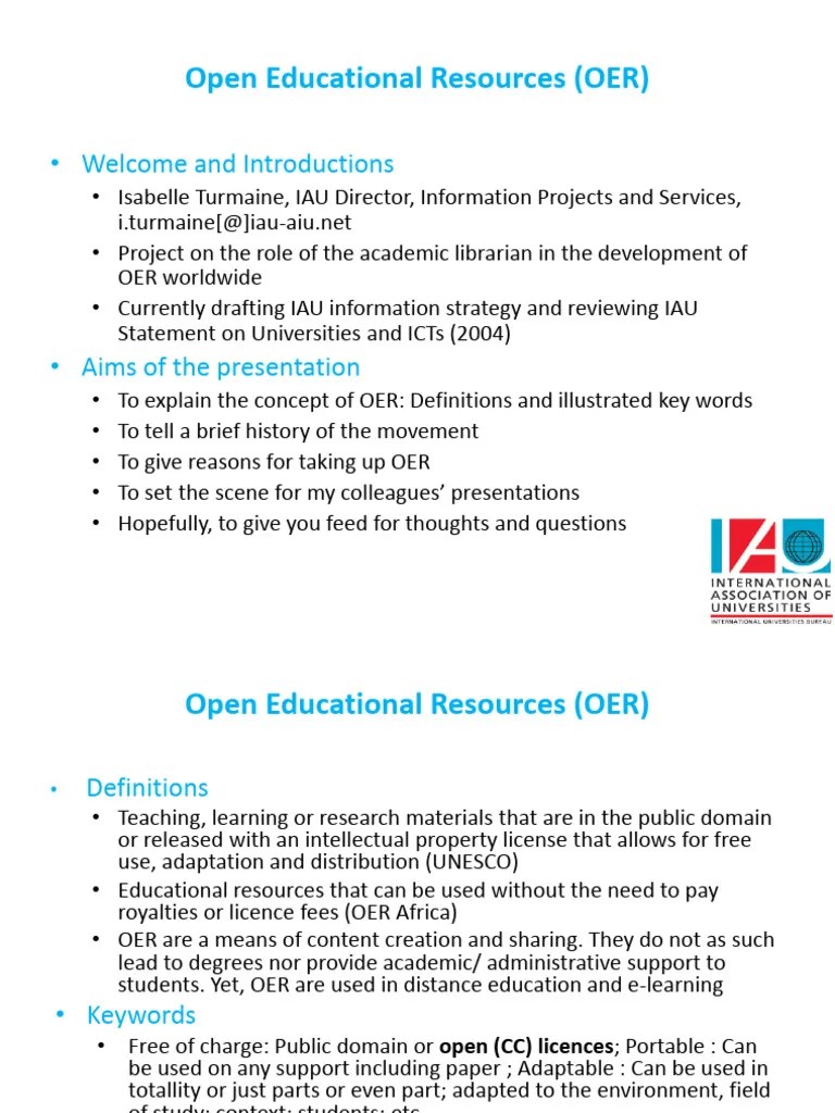 Oer Webinar June | PDF