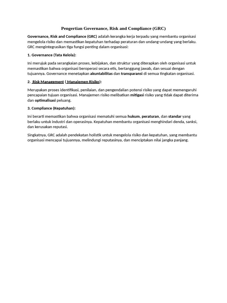 Apa Itu Governance | PDF