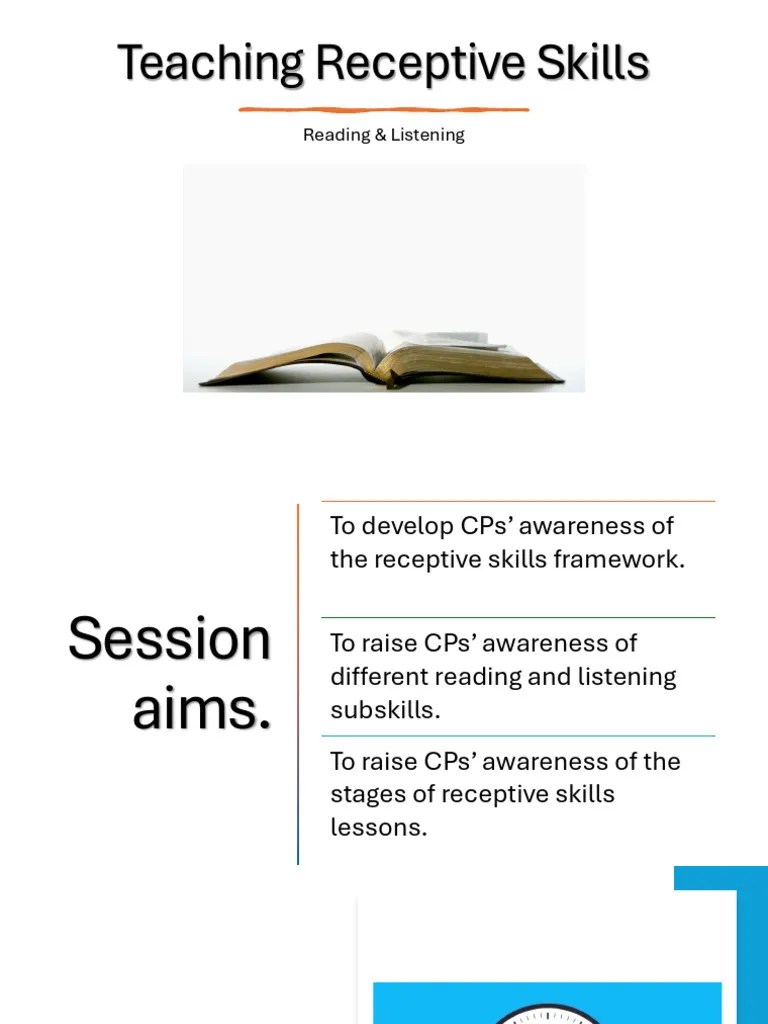 Receptive Skills | PDF | Reading Comprehension | Vocabulary