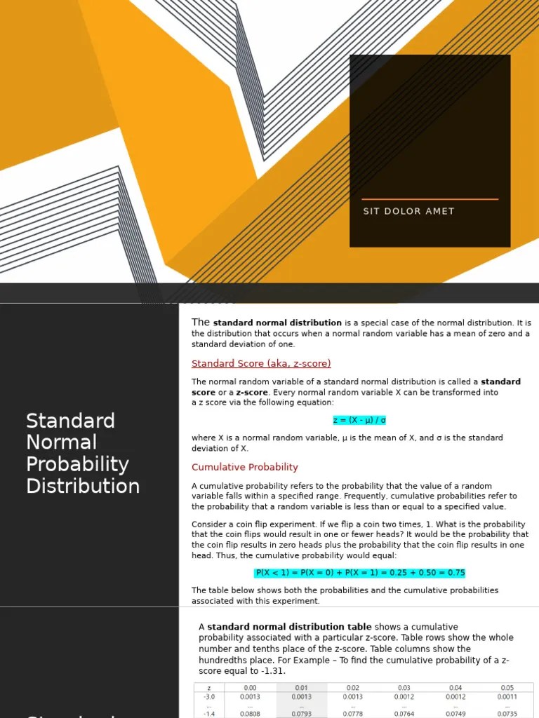 Normal Distribution | PDF | Normal Distribution | Probability Distribution