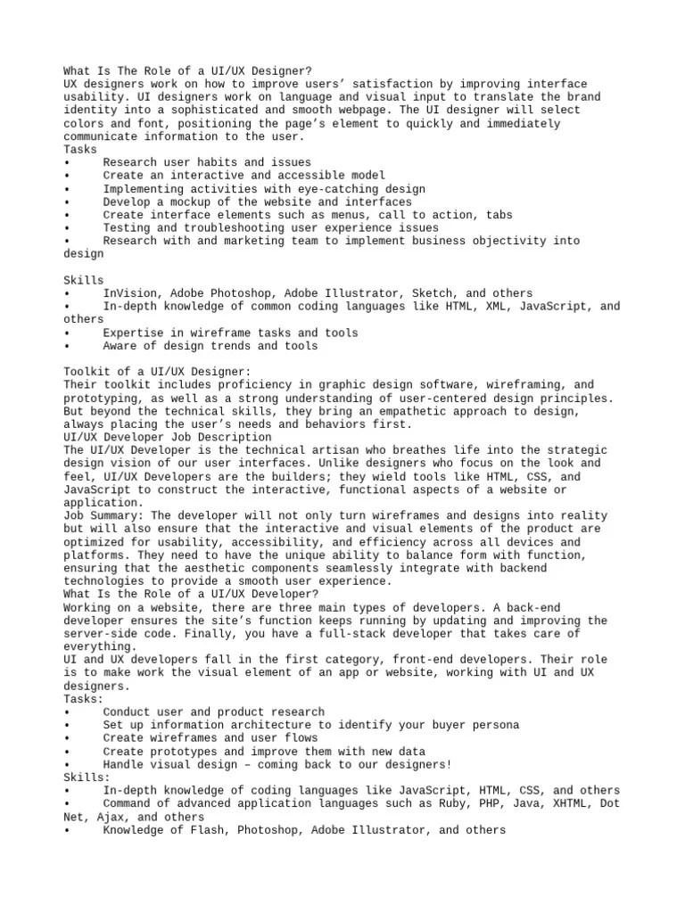 Ui Ux | PDF | User Interface | Websites