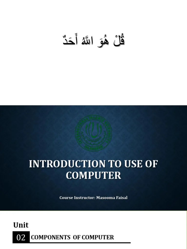 Unit 2 Computer Components | PDF | Computer Keyboard | Printer (Computing)