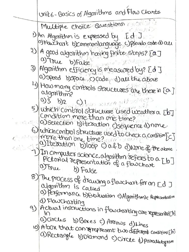 6.basics Of Algorithms And Flow Charts | PDF