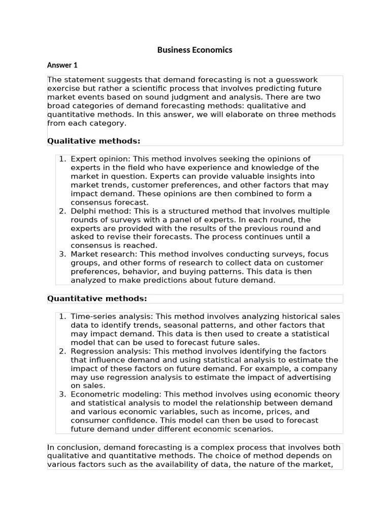 Business Economics | PDF | Utility | Demand