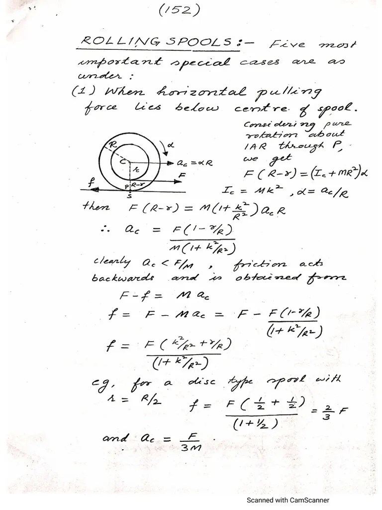 Rotational Mechanics-5 | PDF