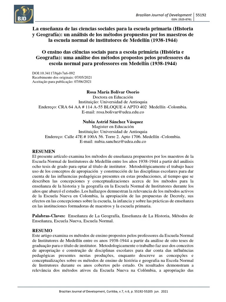 La Ensenanza De Las Ciencias Sociales Pa | PDF | Enseñando | Escuelas