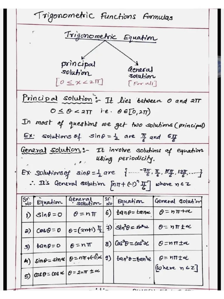 Trigonometric Function | PDF