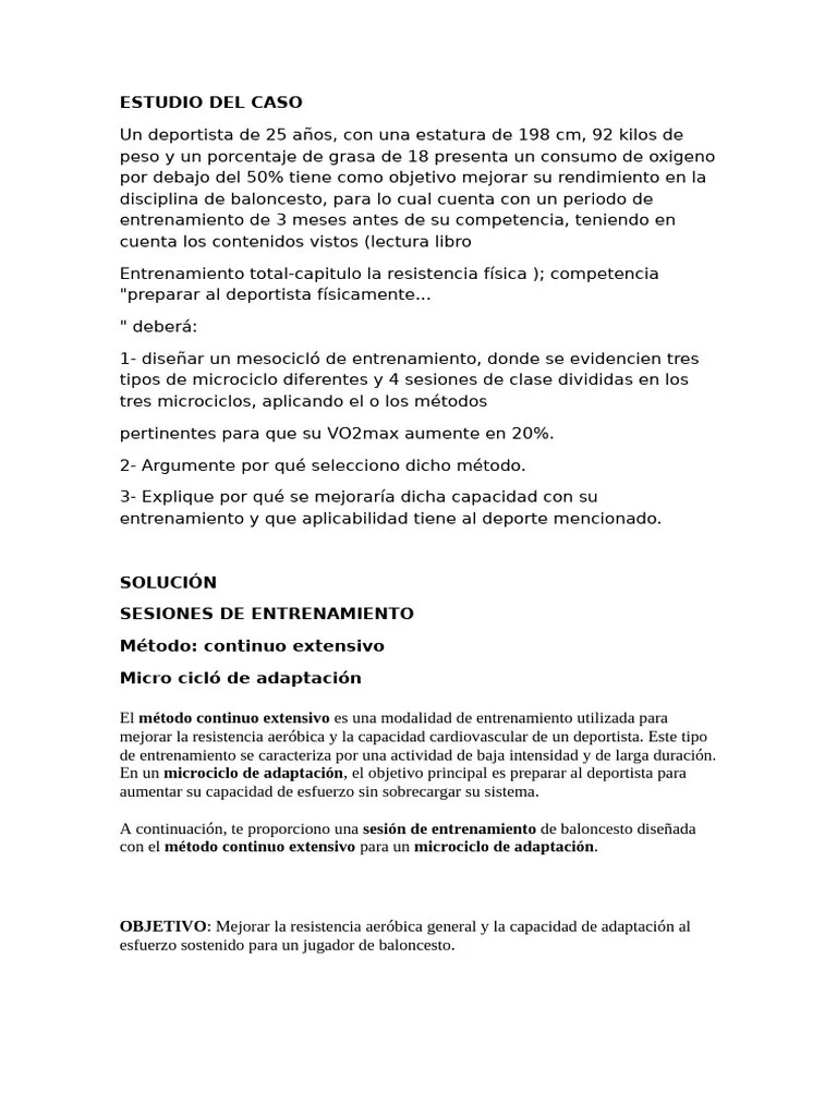 Metodos De Entrenamiento | PDF | Corriendo