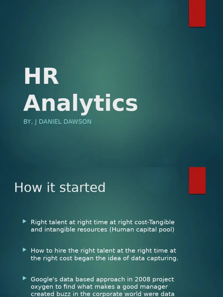 HR Analytics | PDF | Analytics | Human Resource Management
