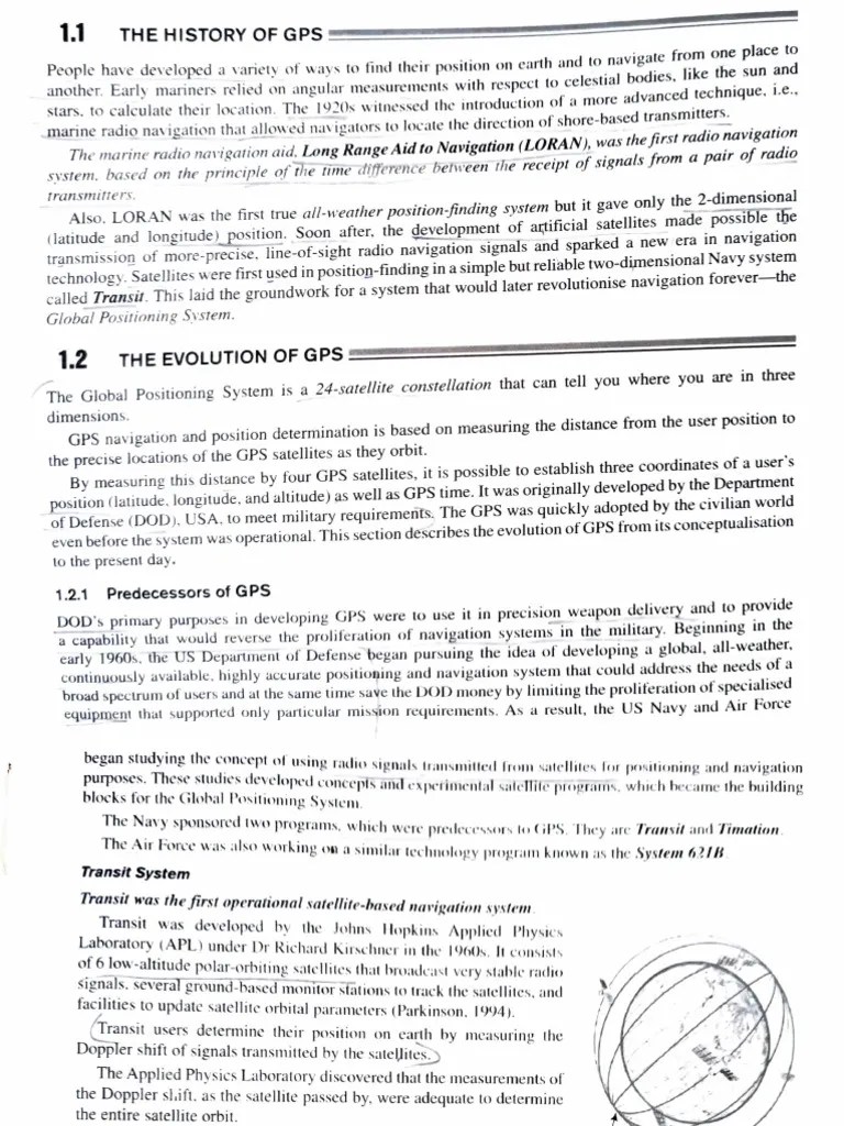 Gps Unit 1 | PDF | Global Positioning System | Geodesy