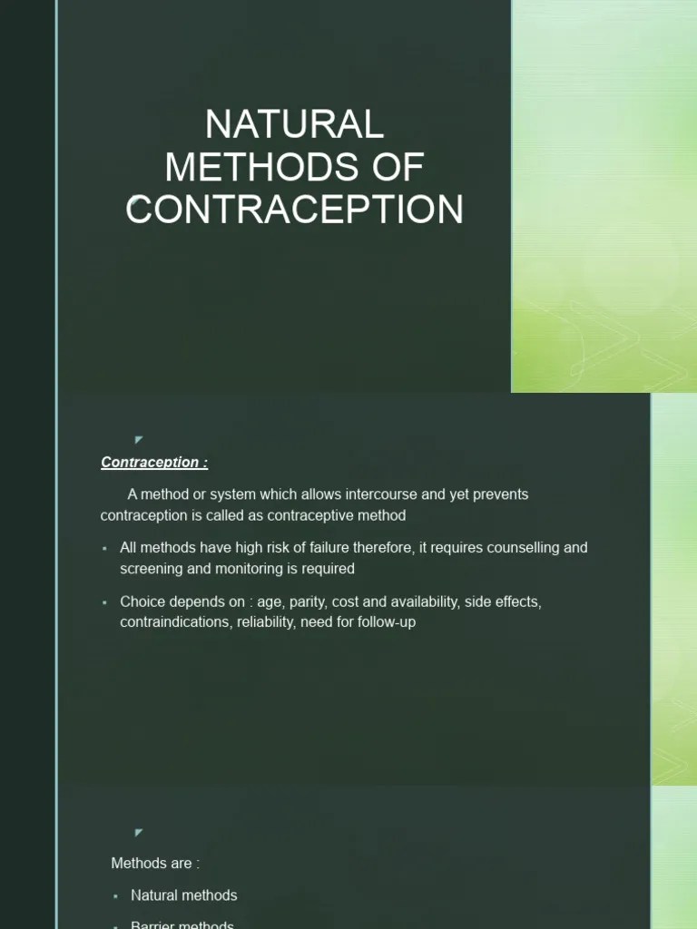 Contraception | PDF | Birth Control | Menstrual Cycle