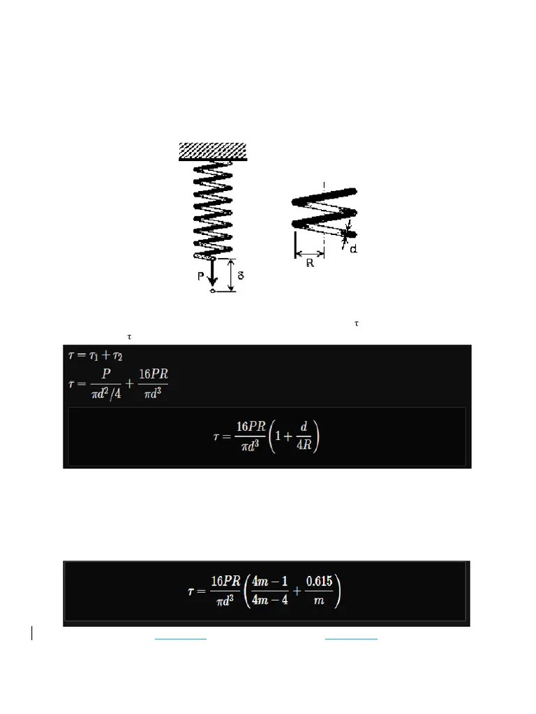 Helical Springs | PDF