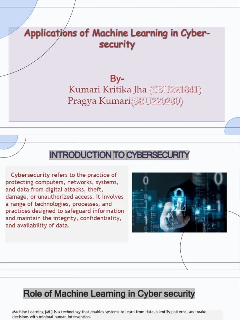 Applications_of_ml_in_cyber_security(kp) | PDF | Machine Learning ...