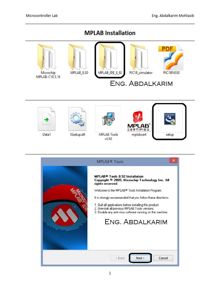 MPLAB Installation | PDF | Computer Engineering | Central Processing Unit