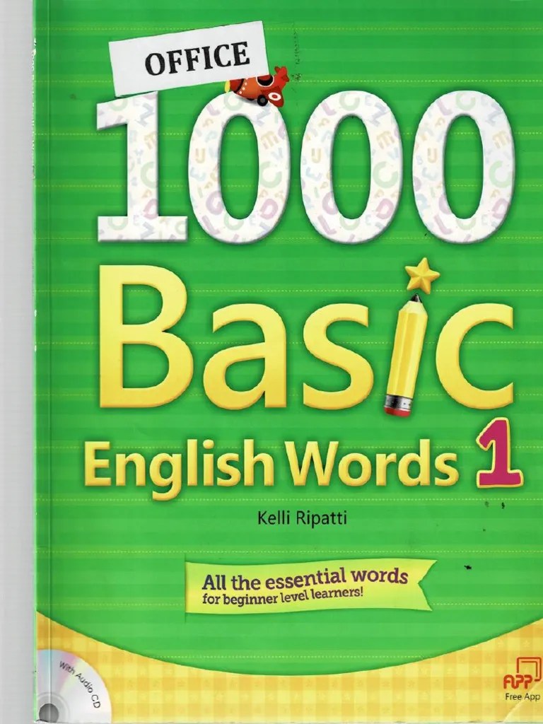 1000 English Basic Words | PDF