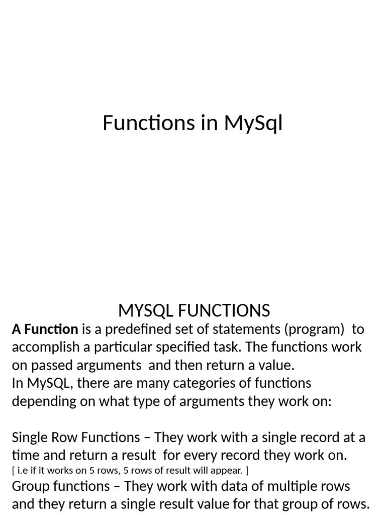 SqlFunctions-Part1 | PDF | Rounding | Parameter (Computer Programming)