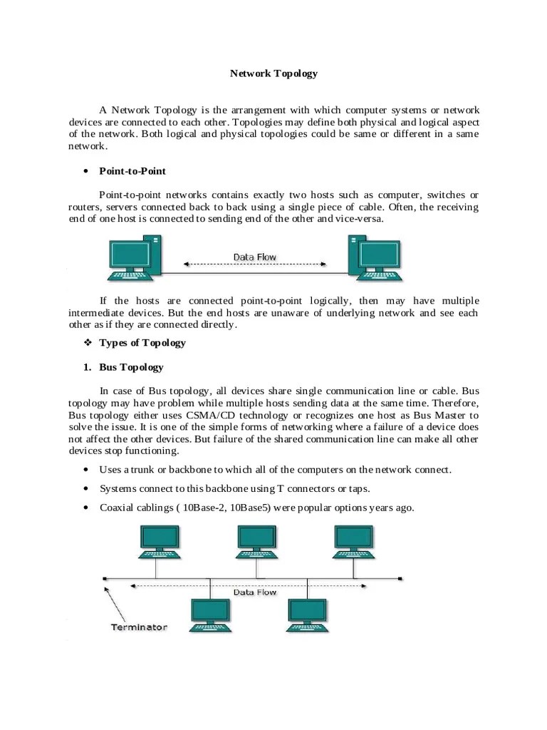 Network Topology | PDF | Network Switch | Network Topology