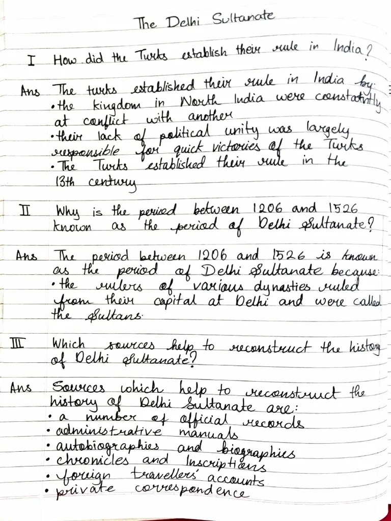 Delhi Sultanate | PDF