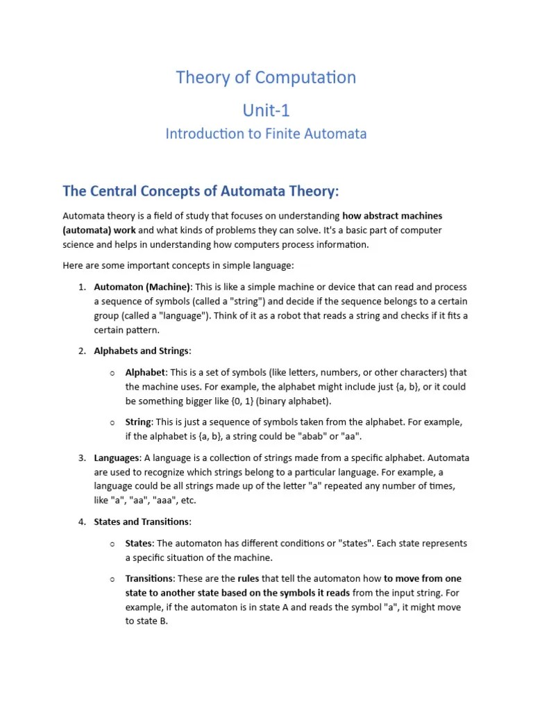 Theory Of Computation 3 | PDF | Automata Theory | Parsing