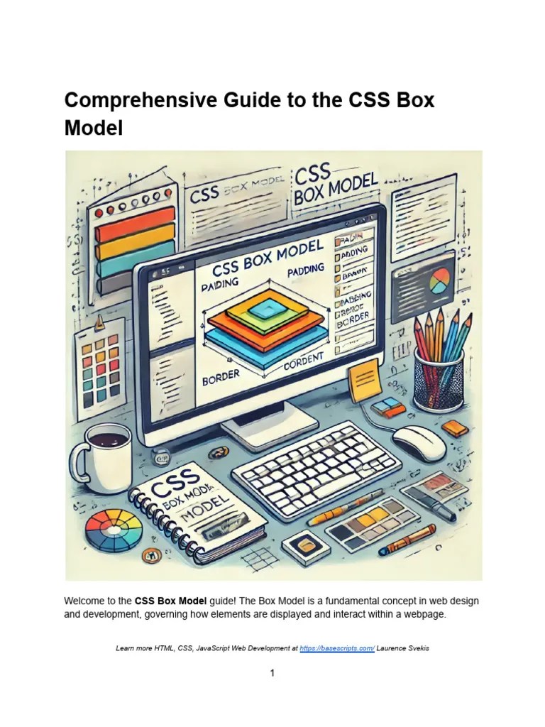 Comprehensive Guide To CSS BoxModel | PDF | Web Design | Responsive Web ...