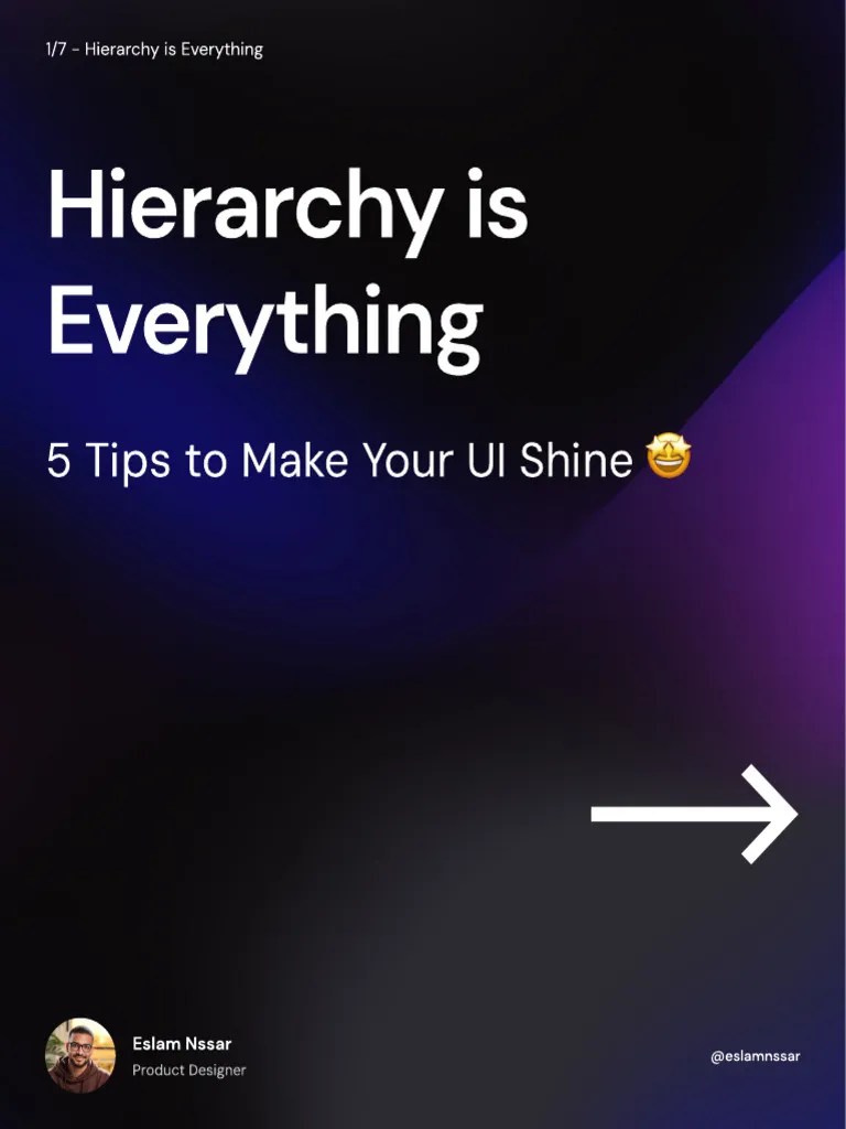 Hierarchy Is Everything | PDF
