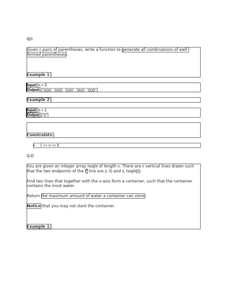 Questions Interview Pdf