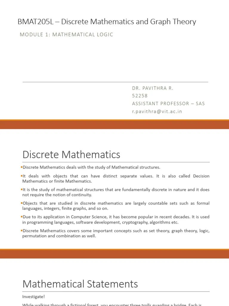 Module 1 | PDF | Logical Consequence | First Order Logic