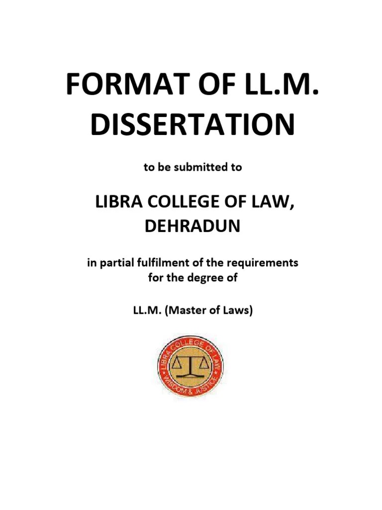 LLM GUIDELINES | PDF | Thesis | Case Citation