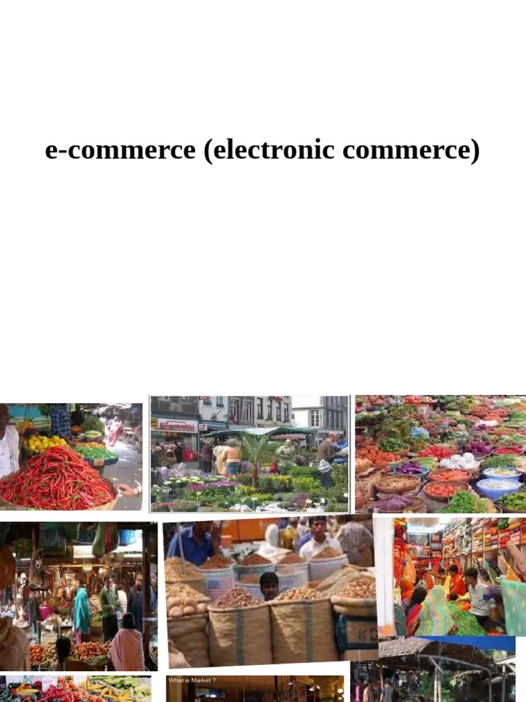 Unit 1 E-Commerce (Electronic Commerce) | PDF | E Commerce | Electronic ...