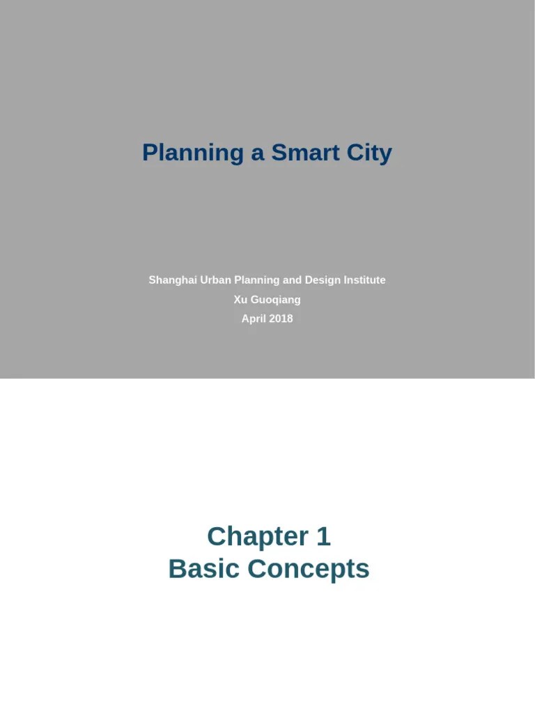 Smart City | PDF | Computer Network | Internet Of Things