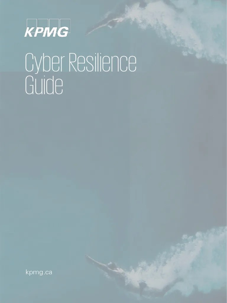 Cyber-resilience-guide | PDF | Crisis Management | Computer Security