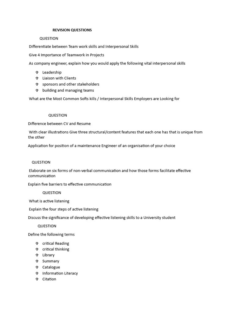 COMMUNICATION Quiz | PDF | Communication | Interdisciplinarity