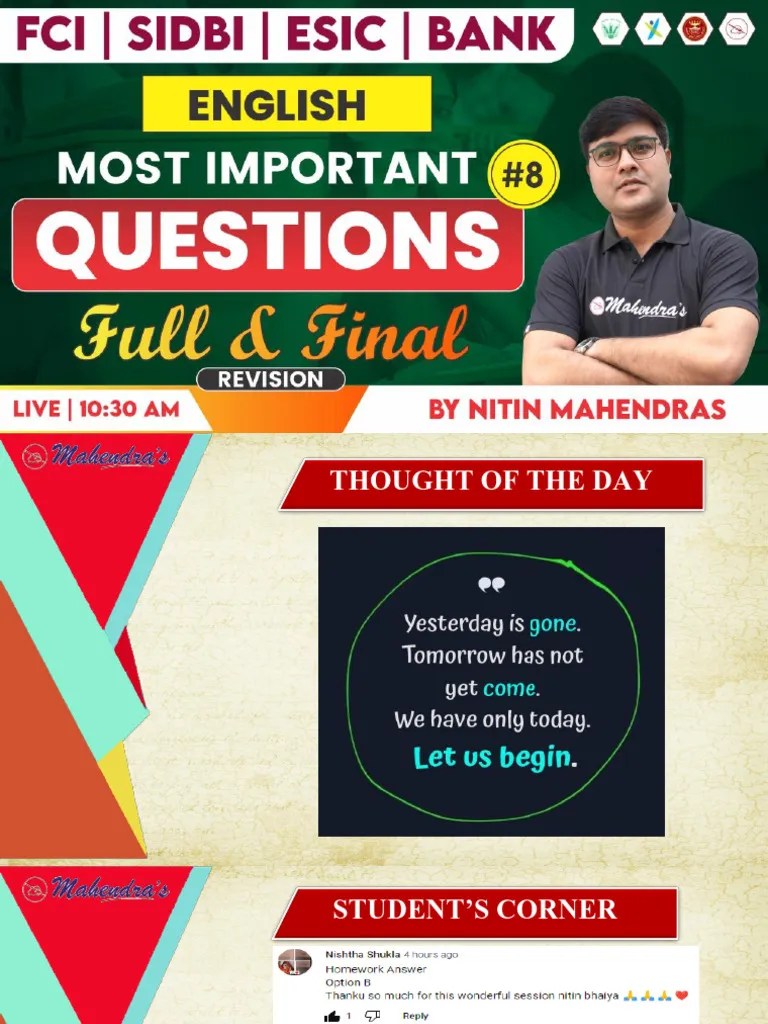 29 Dec Bank English Memory Based Questions | PDF | Languages | Foreign Language Studies