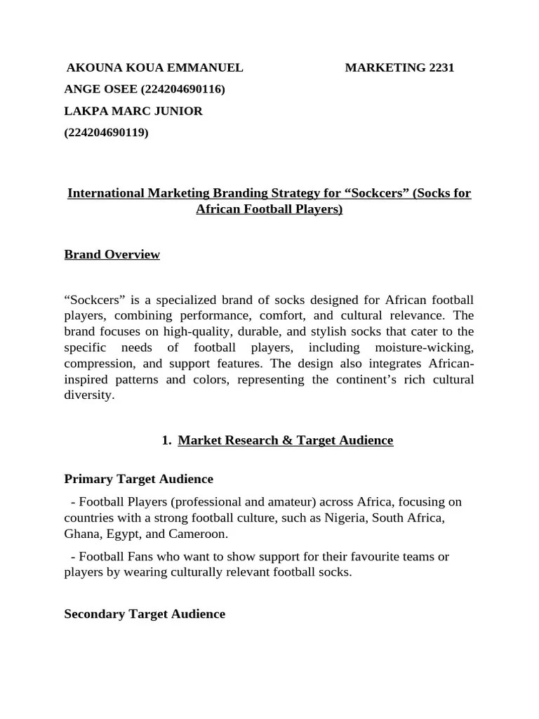 International Marketing Branding Strategy For | PDF | Pricing | Brand