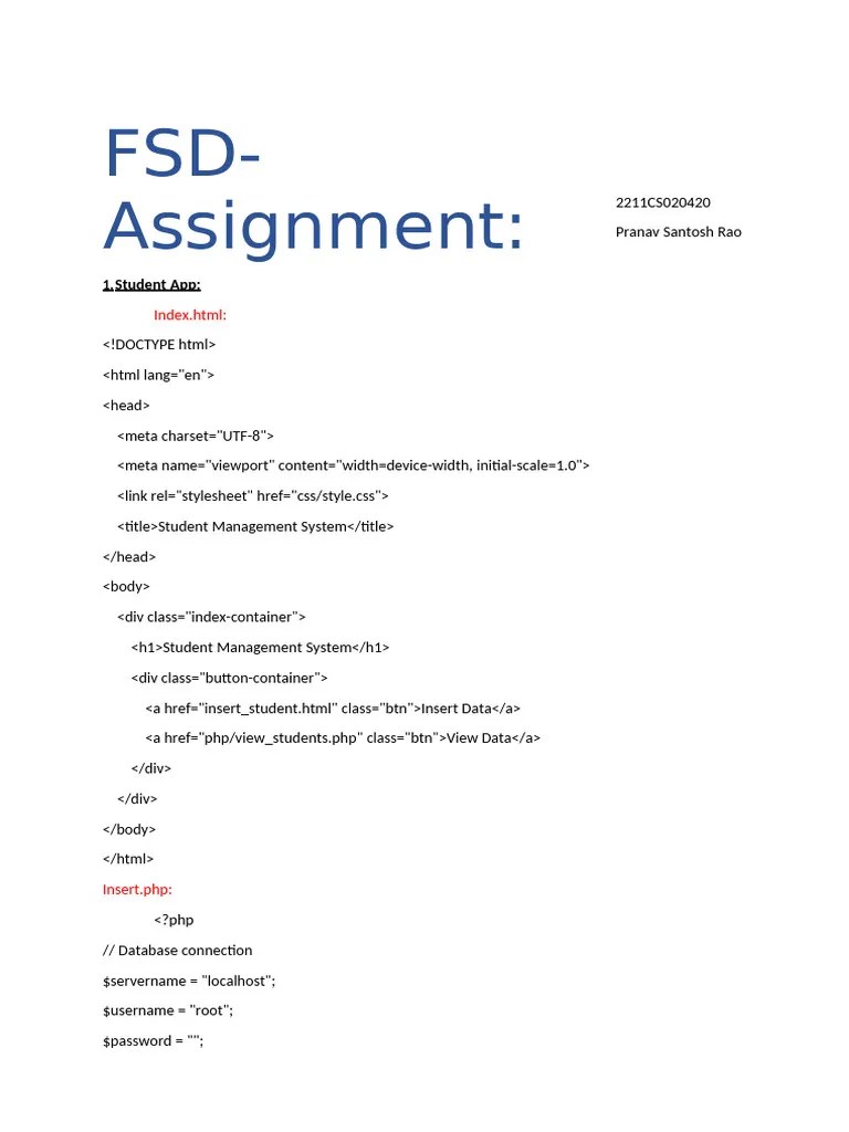 Fsd | PDF | Information Technology Management | Software