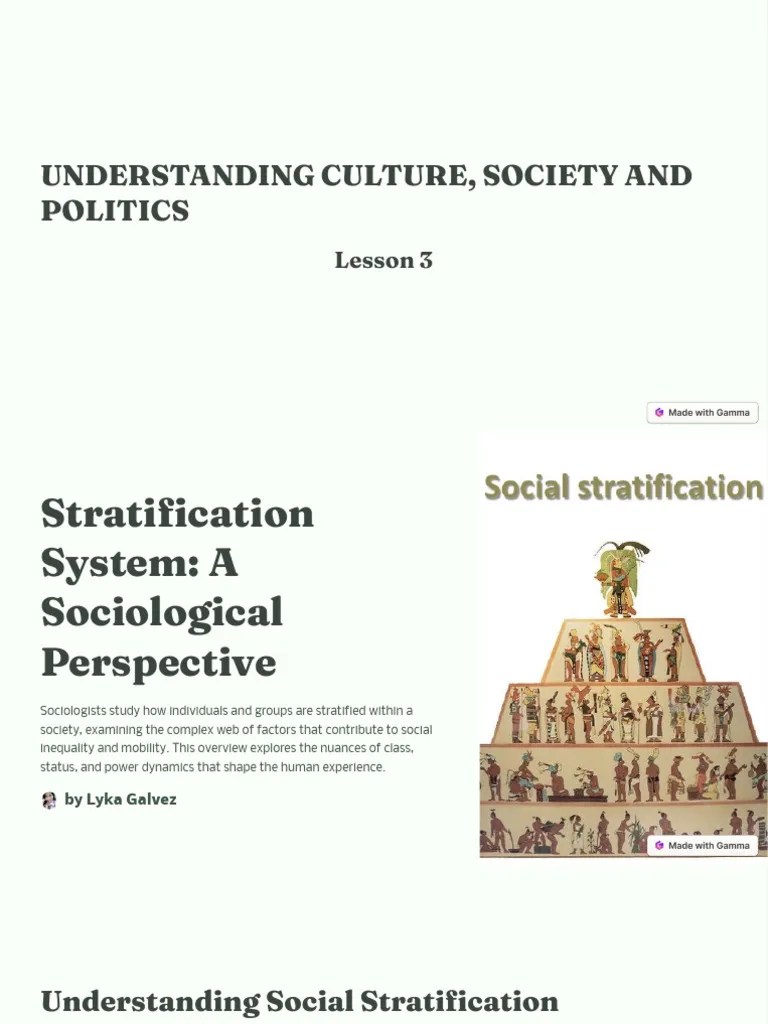 Understanding Culture Society And Politics | PDF | Social ...