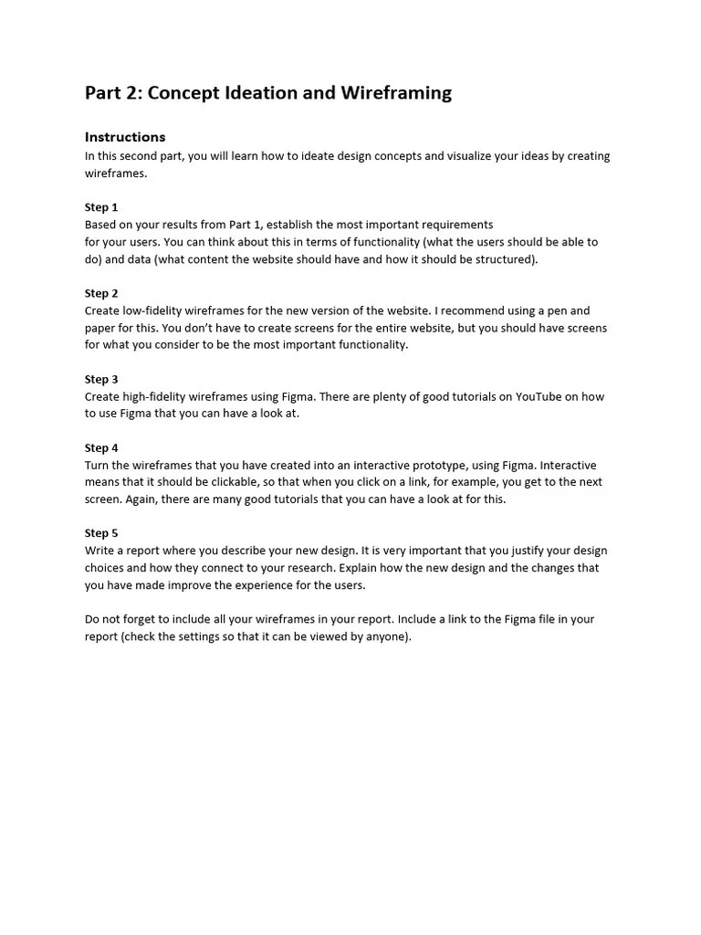 Assignment Part 2 | PDF