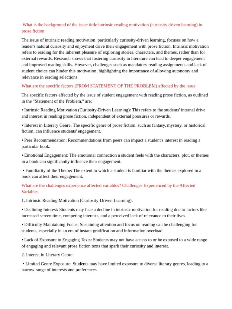 Thesis | PDF | Motivation | Motivational