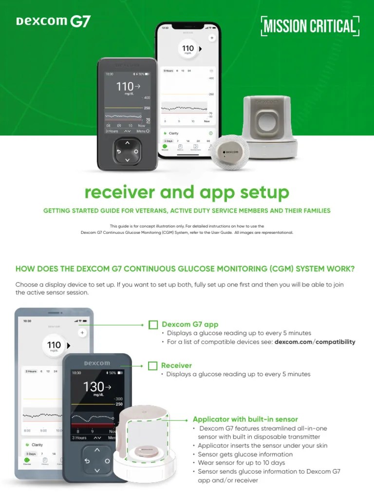 Dexcom G7 Guide | PDF | Computing