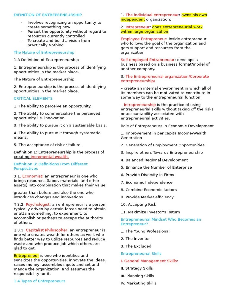 ENTREPRENEURIAL-MIND | PDF | Entrepreneurship | Economies