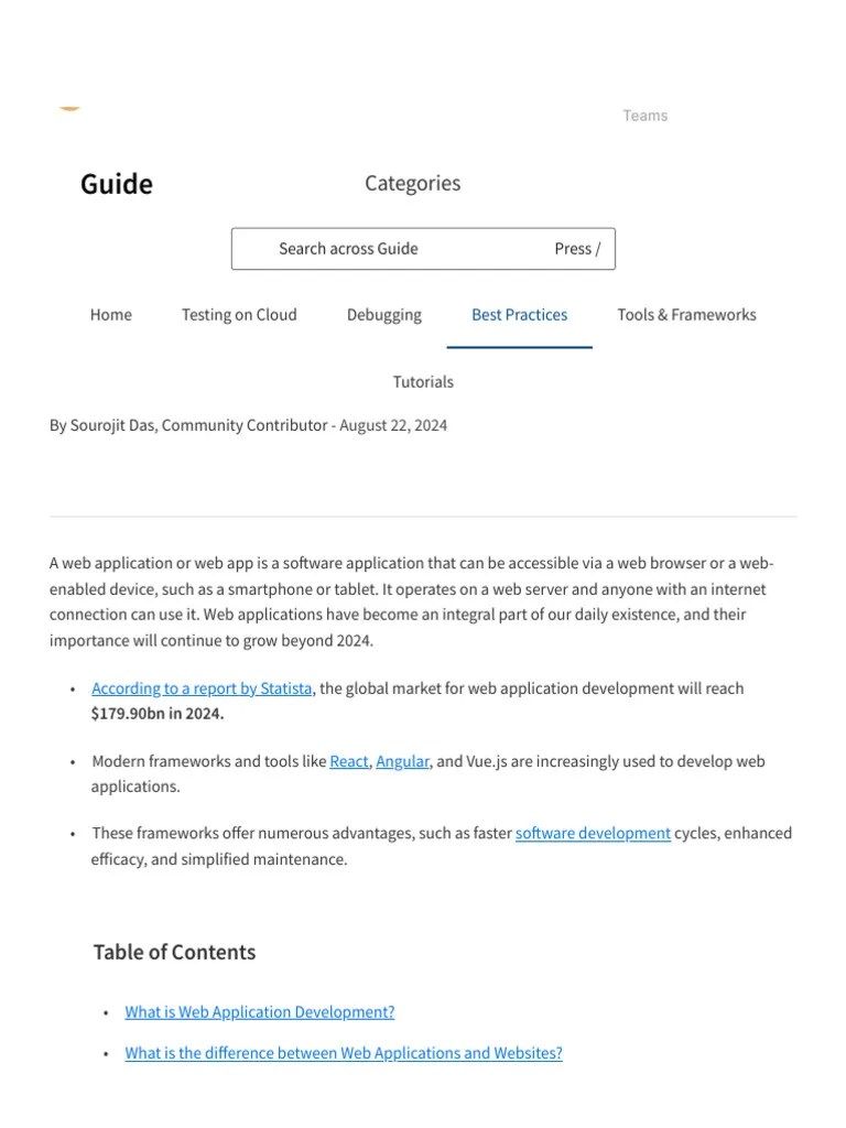 Web Application Development_ Process, Tools, & Examples _ BrowserStack ...