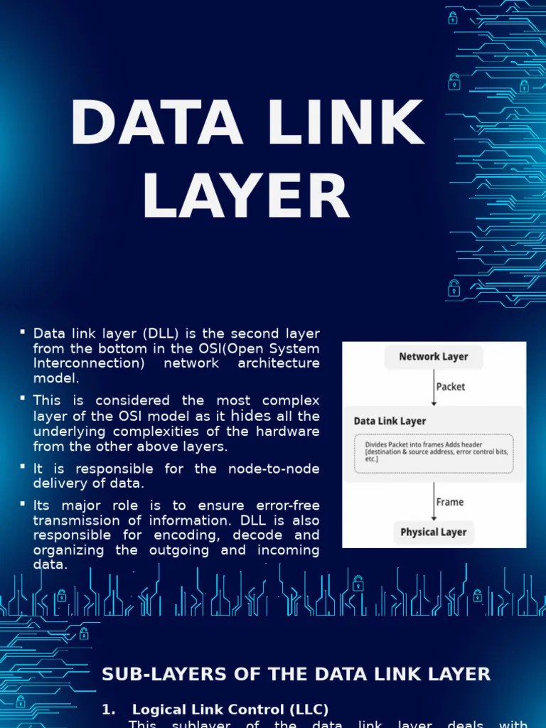 Group 6-Data Link Layer | PDF | Computer Network | Physical Layer Protocols