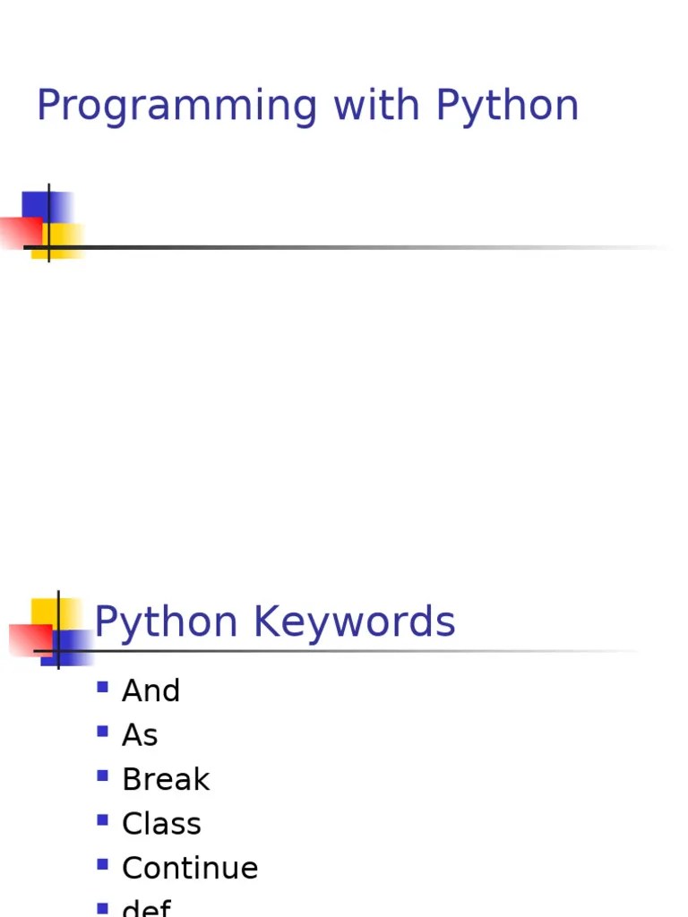 Python Basics | PDF
