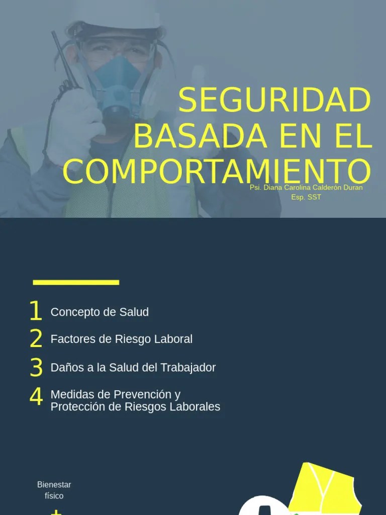 Seguridad Basada En El Comportamiento | PDF | Seguridad Y Salud Ocupacional | Medicina